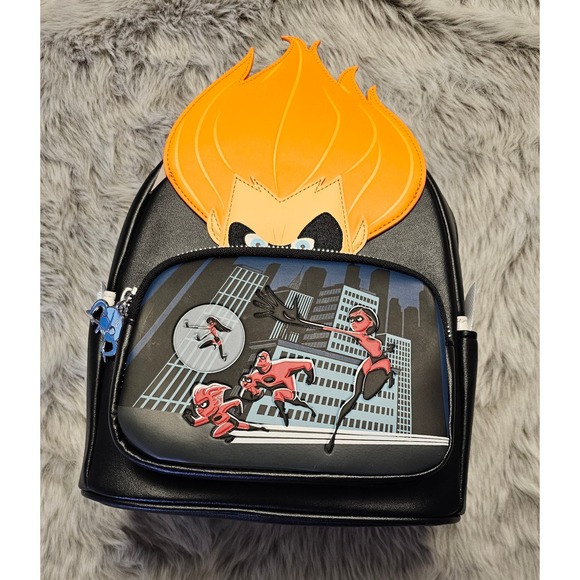 Loungefly Disney Pixar The Incredibles Villains Scene Svndrome - Picture 4 of 8